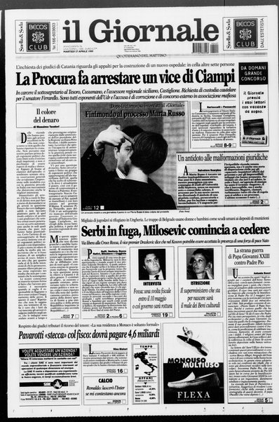 Il giornale : quotidiano del mattino